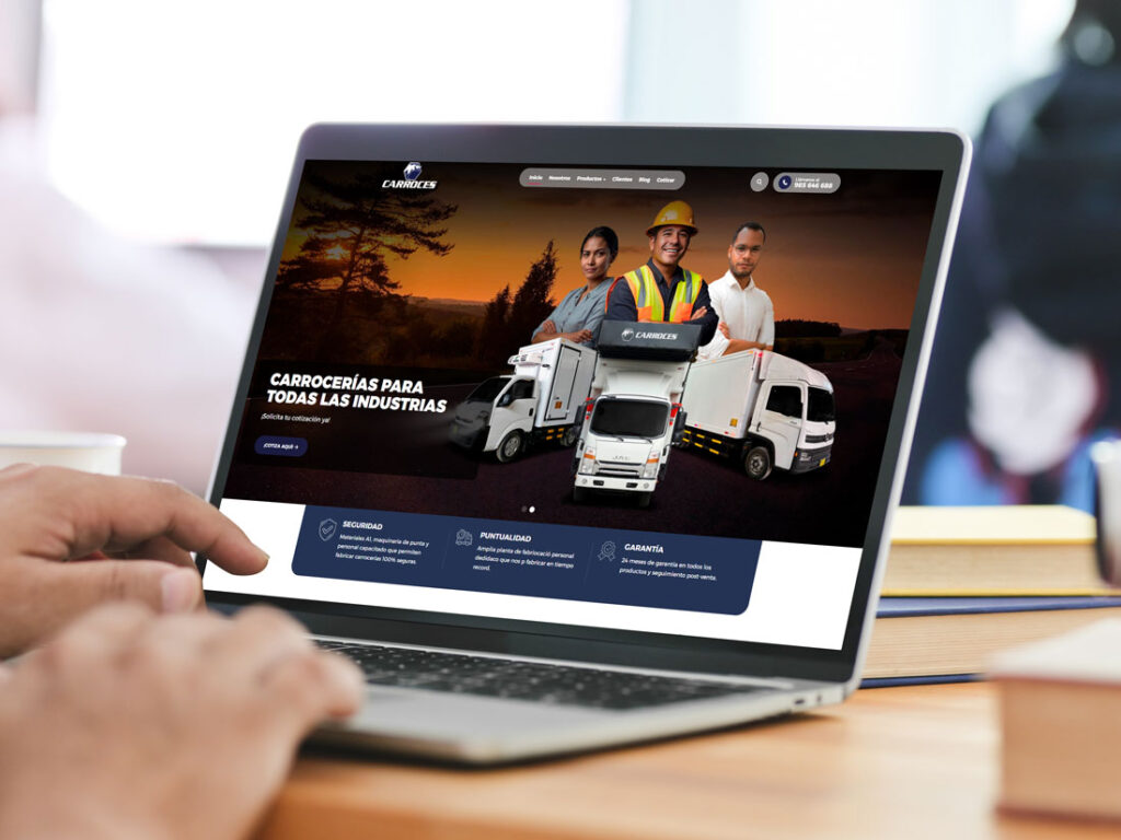 diseño web para carroces kunturweb